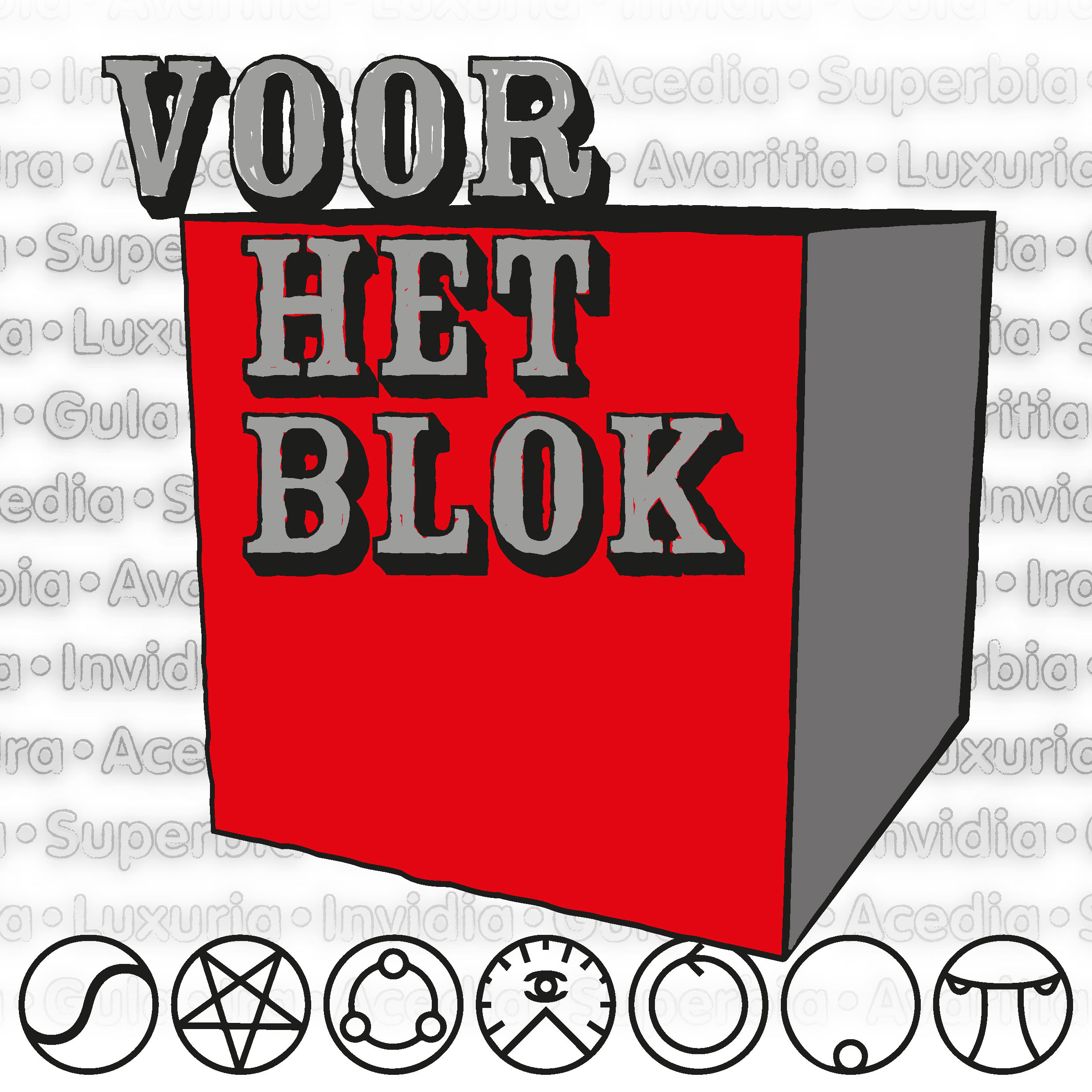 Voor het blok